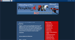 Desktop Screenshot of kiteperu.blogspot.com