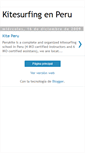 Mobile Screenshot of kiteperu.blogspot.com