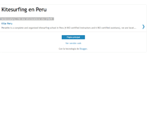 Tablet Screenshot of kiteperu.blogspot.com