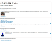 Tablet Screenshot of pienivihreapisara.blogspot.com