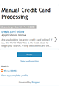 Mobile Screenshot of manual-credit-card-processing72392.blogspot.com