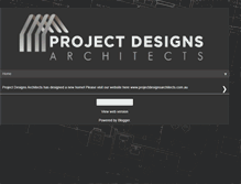 Tablet Screenshot of projectdesignsarchitects.blogspot.com