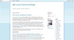 Desktop Screenshot of benlynn.blogspot.com