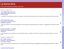 Tablet Screenshot of labancaetica.blogspot.com