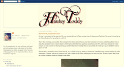 Desktop Screenshot of hauteytoddy.blogspot.com