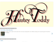 Tablet Screenshot of hauteytoddy.blogspot.com