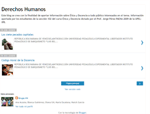 Tablet Screenshot of derechos-humanos-etica.blogspot.com