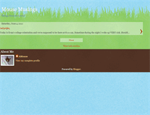 Tablet Screenshot of mousemusings.blogspot.com