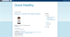 Desktop Screenshot of gdhealthy.blogspot.com