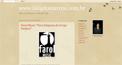 Desktop Screenshot of marcospachecomusico.blogspot.com