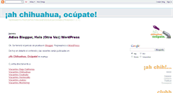 Desktop Screenshot of ahchihuahua.blogspot.com