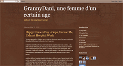 Desktop Screenshot of grannydani.blogspot.com