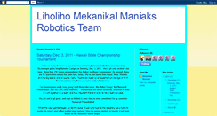 Desktop Screenshot of mekanikalmaniaks.blogspot.com