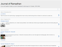 Tablet Screenshot of jurnalramadhan.blogspot.com