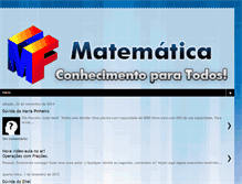 Tablet Screenshot of mfmatematica.blogspot.com