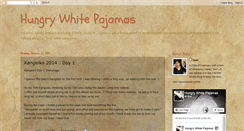 Desktop Screenshot of hungrywhitepajamas2008.blogspot.com