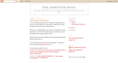 Desktop Screenshot of computerbugg.blogspot.com