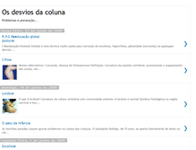 Tablet Screenshot of osdesviosdacoluna.blogspot.com