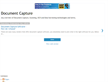 Tablet Screenshot of documentcapture-1.blogspot.com