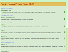 Tablet Screenshot of cursobasicopowerpoint2010.blogspot.com