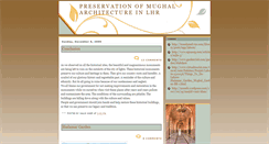 Desktop Screenshot of mughalarchitecturelhr.blogspot.com