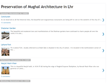 Tablet Screenshot of mughalarchitecturelhr.blogspot.com