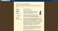 Desktop Screenshot of abexercisesforwomen.blogspot.com