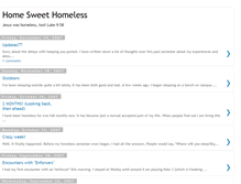 Tablet Screenshot of homelessinaggieland.blogspot.com