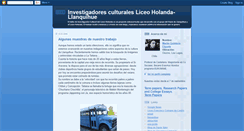 Desktop Screenshot of investigadoresculturales.blogspot.com