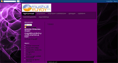 Desktop Screenshot of mushukyuyay.blogspot.com