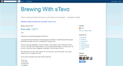 Desktop Screenshot of brewing-with-stevo.blogspot.com