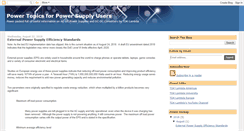 Desktop Screenshot of power-topics.blogspot.com