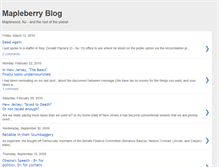 Tablet Screenshot of mapleberry.blogspot.com