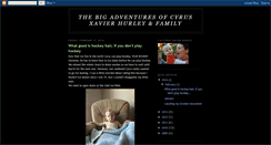 Desktop Screenshot of cyrushurley.blogspot.com