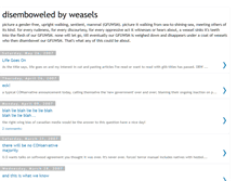 Tablet Screenshot of disemboweledbyweasels.blogspot.com