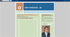 Desktop Screenshot of amoventurosa.blogspot.com