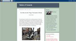 Desktop Screenshot of nationofcowards.blogspot.com
