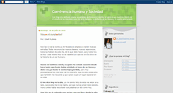 Desktop Screenshot of convivenciaysociedad.blogspot.com