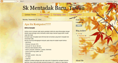 Desktop Screenshot of myskmentadakbaru.blogspot.com