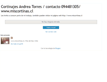 Tablet Screenshot of miscortinas.blogspot.com