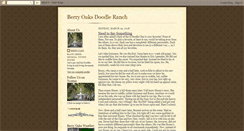 Desktop Screenshot of berryoaks.blogspot.com