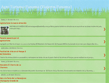 Tablet Screenshot of agroturismopanama.blogspot.com