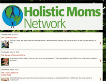 Tablet Screenshot of holisticmomsnational.blogspot.com