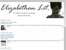 Tablet Screenshot of elizabethanlit.blogspot.com