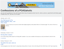 Tablet Screenshot of poasaholic.blogspot.com