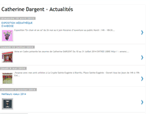Tablet Screenshot of catherinedargent.blogspot.com