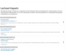 Tablet Screenshot of lachsoel-kapseln.blogspot.com