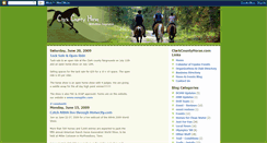 Desktop Screenshot of clarkcountyhorsetrails.blogspot.com