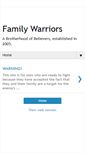 Mobile Screenshot of family-warriors.blogspot.com