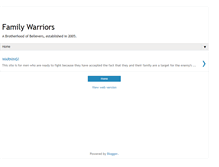 Tablet Screenshot of family-warriors.blogspot.com